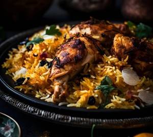 Family Feast Hyderabadi Biryani Combo (Full + Salad + Raita)