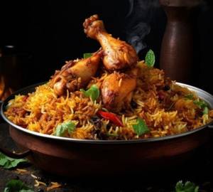 Royal Chicken Dum Biryani (Half)