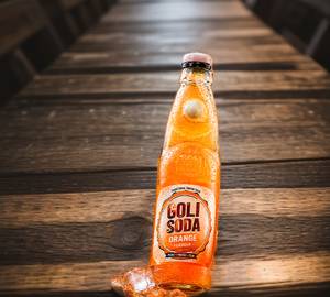 Orange Flavour Goli Soda