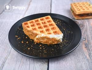 Biscoff Cream Cheese Waffle