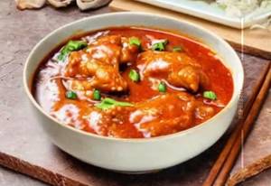 Chicken hunan gravy