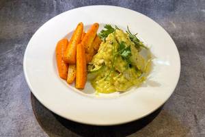 Lemon Pepper Chicken & Carrots Protein Bowl