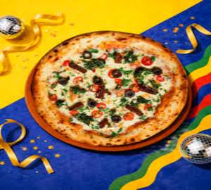 Cheese Volcano Peppy Paneer Pizza