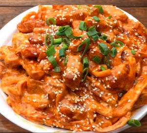 Creamy Honey Chilli Potato