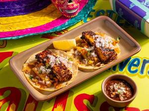 Adobo Cottage Cheese Taco
