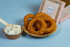 Imarti [2 Pc'S} With Rabri 100 Gram'S