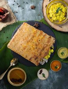 Rava Onion Paneer Dosa