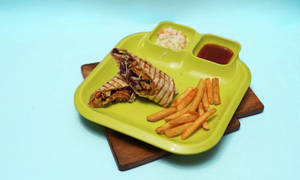 Aloo Tikki Wrap