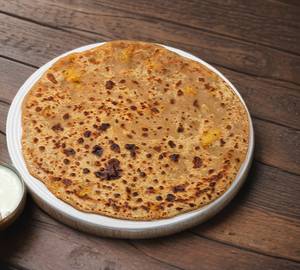 Aloo Paratha With Achar And Chutney