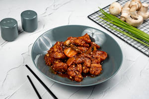 Hot Garlic Chicken & Mushroom