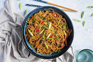 Singapore Street Veg Noodles