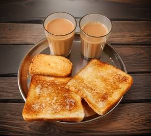 Bread Butter With Tea