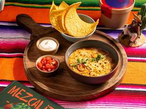 Nachos Con Chile Chicken