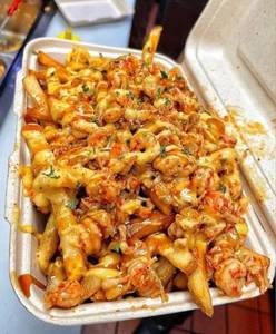 Ultimate Chicken Cheese Loaded Fries