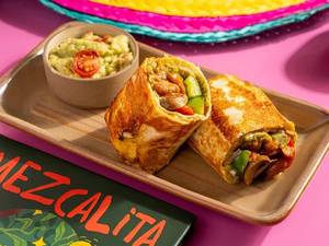 Creamy Shroom Burrito