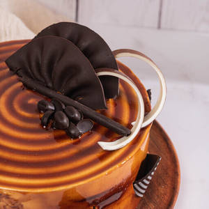 Filter Coffee Chocolate Cake Eggless  Kg