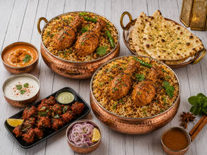 Chicken Leg Piece Biryani [Family Pack]