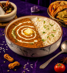 Dal Makhani and Chawal