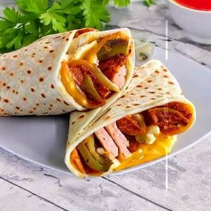 Smoked Chicken Ham Egg & Cheese Wrap