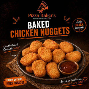 Baked Chicken Nuggets.,