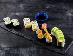 Sushi Taster Platter Vegetarian - 16 pcs