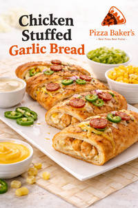 Stuffed Garlic Bread Chicken Pepperoni