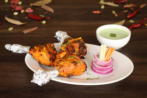 Chicken Kalmi Kebab [3 Pieces](Stuffed With Mutton Keema)