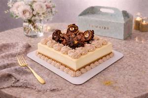 Ferrero Swirl Cheesecake (Celebration Cake)