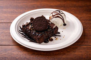 Fudgy Oreo Brownie