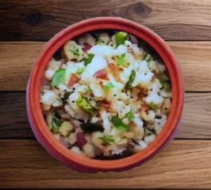 Aloo Chokha With Onion Salad