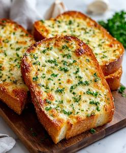 Cheese garlic bread