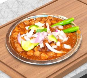 Chole Masala Plate