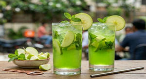 Green Apple Mojito