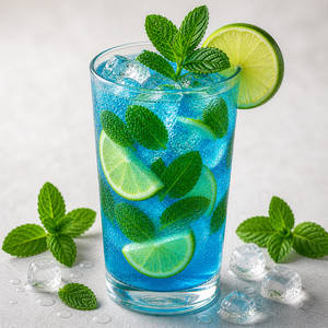 Blue Lagoon Mojito