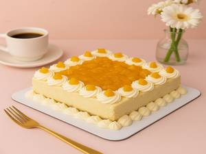 Mango Cream Royale Cheesecake (Celebration Cake)