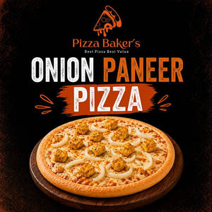 Paneer Onion Pizza