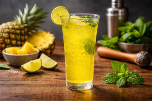 Pineapple Punch Mojito