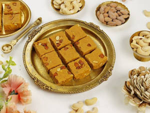 Roasted Burfi
