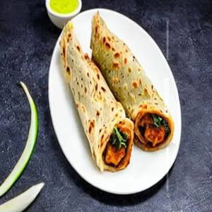 Double Egg Double Mutton Seekh Roll