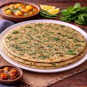 2 Pudina Paratha