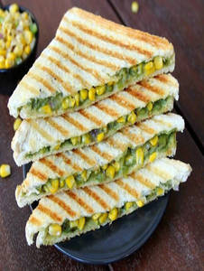 Cheese Corn Sandwich Grill