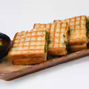Corn & Mushroom Sandwich