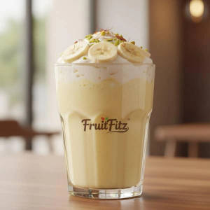 Banana With Rabdi Shake