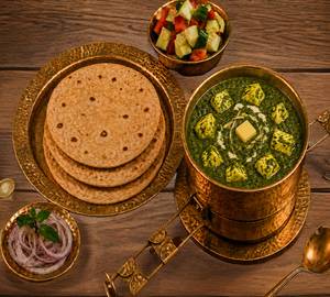 Palak Paneer With Roti