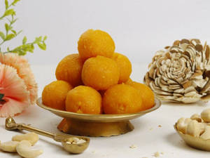 Kesar Motichoor Laddu