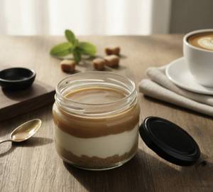 Salted Caramel Cheesecake Eggless Jar