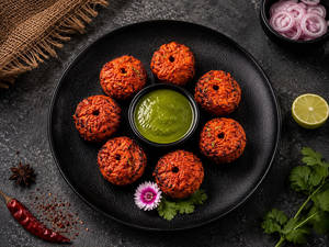 Tandoori Veg Momos