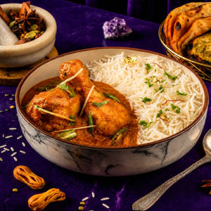 Chicken Curry and Chawal