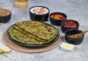 2 Palak Paratha