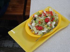 Garden Green Salad With Pineapple
